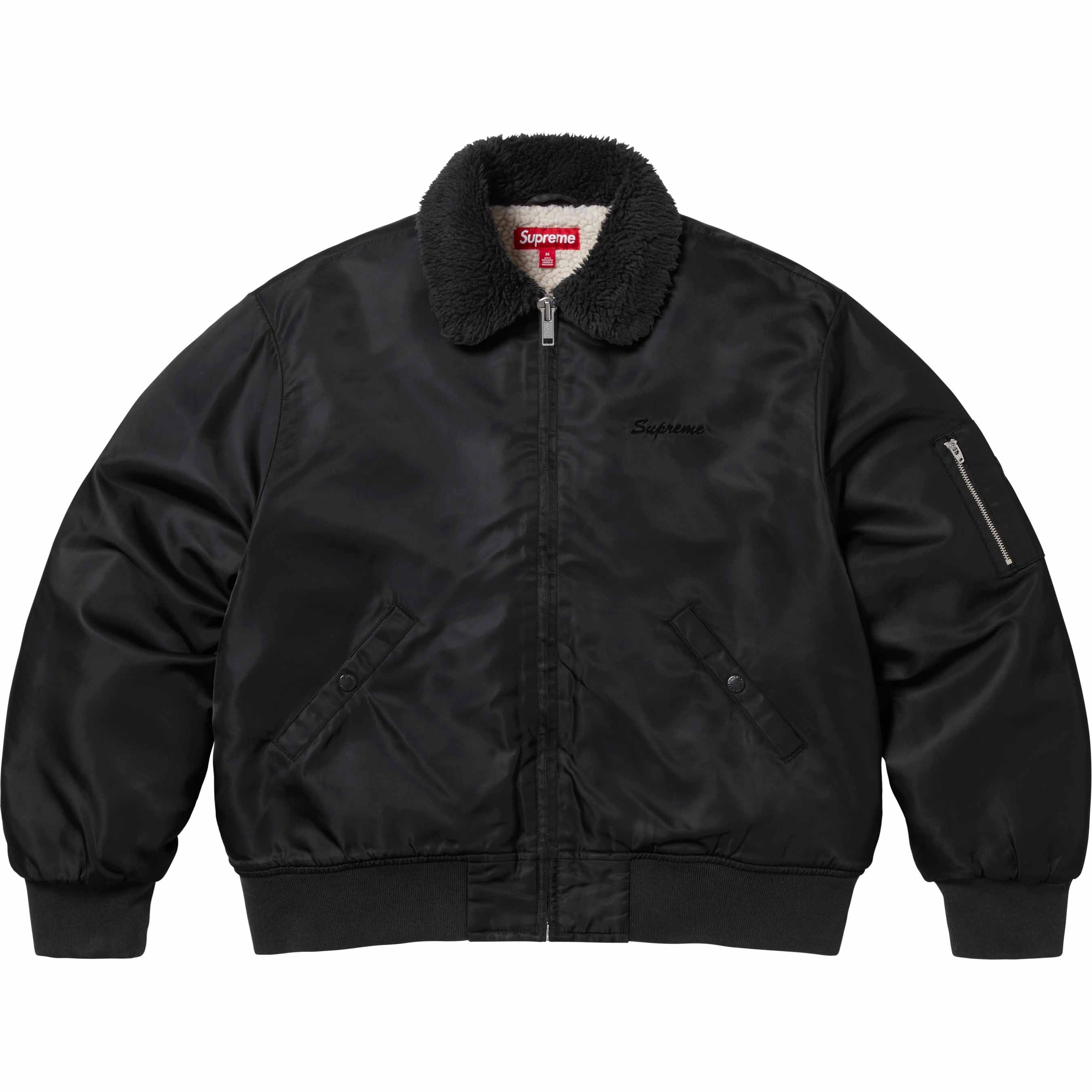 AOI Nylon Bomber Jacket view 4